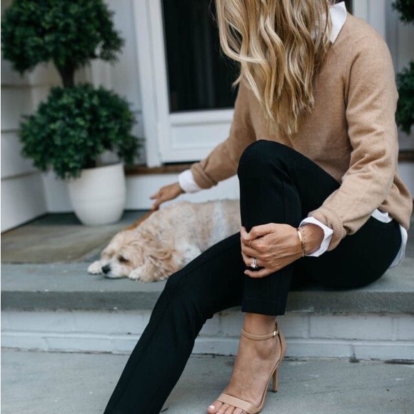 J.CREW | Women's Heather Dusk Grey V-Neck Pullover Sweater, Size Large - Picture 2 of 11